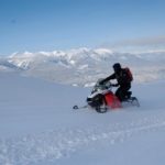 Golden BC backcountry snowmobile tour
